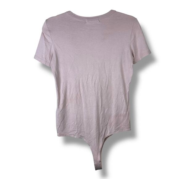 n:Philanthropy Rose Crewneck Butter Soft Oversized Short Sleeve Tee Bodysuit XS - Picture 4 of 6